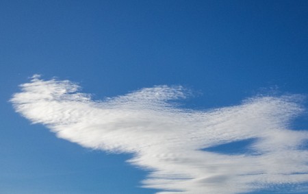 Sky and cloudsの写真素材