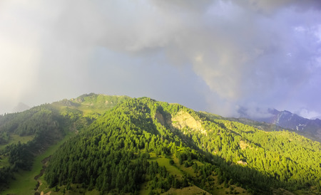 Mountains, Sonamarg, Kashmir, Indiaの写真素材