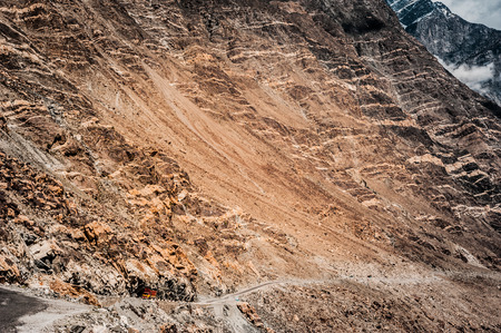 Karakorum Highway in Pakistan