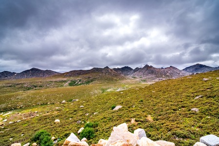 highland road to Daocheng, Chinaの写真素材
