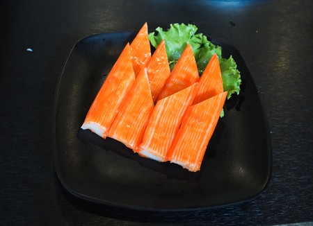 Crab stickの写真素材