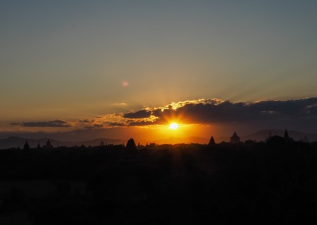 The Temples of Bagan in Myanmarの写真素材