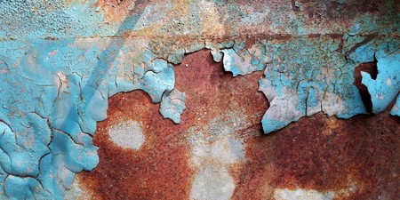 metal rust texture on old car with copy space add text