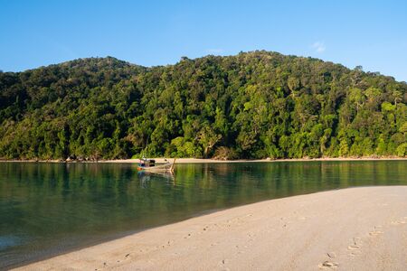 sea of tropical island, Surin island, Thailandの写真素材