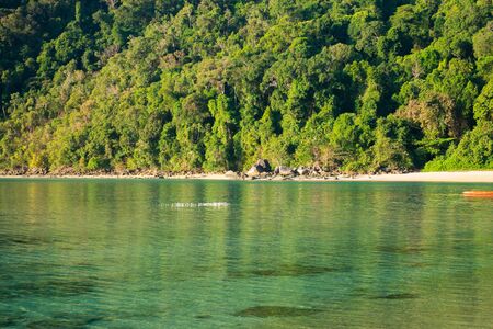 sea of tropical island, Surin island, Thailandの写真素材