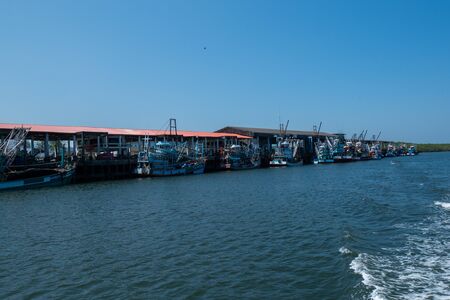 Thai fishing boat at Phangnga Bay, Thailand