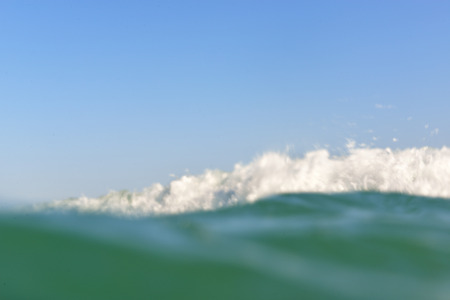 sea wave, motion blur