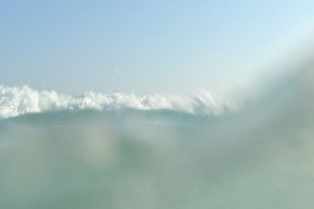 sea wave, motion blur