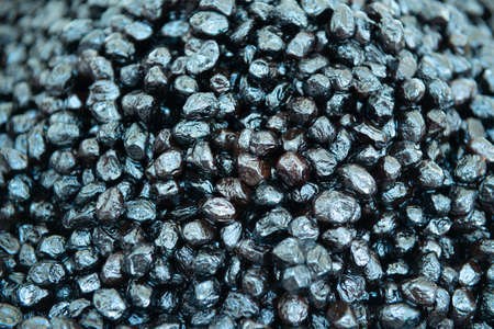 Salting olives sold on outdoor market, Sicily, Italyの写真素材