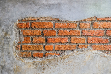 Crack wall brick textureの写真素材