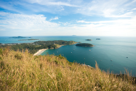 Pha hin dum sea view phuket Thailandの写真素材