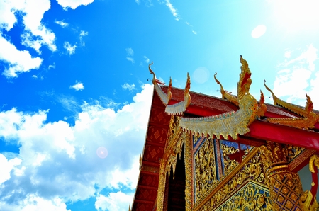 sky templeの写真素材