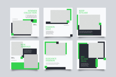 Slides abstract Unique Editable modern Social Media banner Template.Anyone can use This Design Easily.Promotional web banner for social media. Elegant sale and discount promo - Vectorのイラスト素材