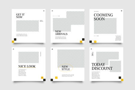 Slides abstract Unique Editable modern Social Media banner Template.Anyone can use This Design Easily.Promotional web banner for social media. Elegant sale and discount promo - Vectorのイラスト素材