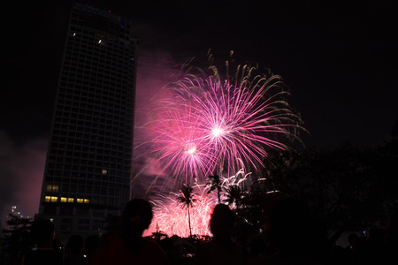 Danang International Fireworks Competition 2015のeditorial素材