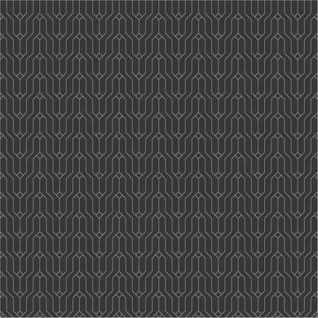 Seamless rhombus ornament. Vector line pattern. Vector illustrationのイラスト素材