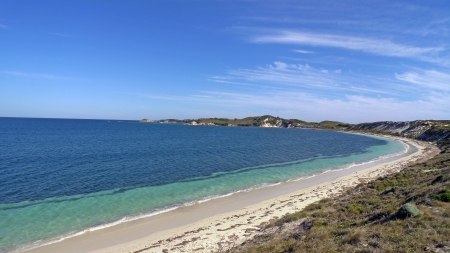 Coast off an islandの写真素材