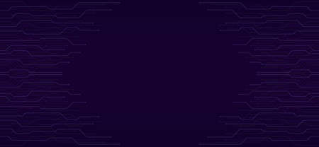 Dark background with very pery lines computer elements