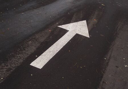 signboard arrowの写真素材