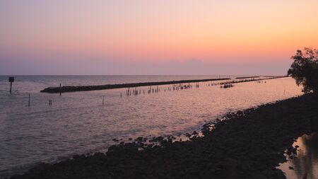 The sun is going to create beautiful light in the evening, making it a romantic image.