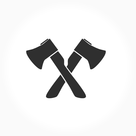 Vector icon axes.のイラスト素材