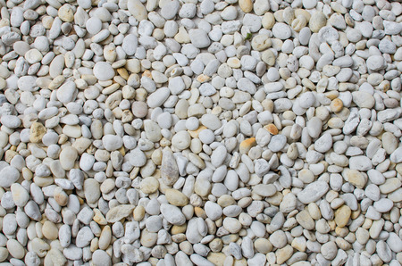 White Pebbles as a background imageの写真素材