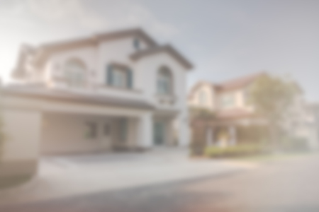 abstract blur exteriors of house for backgroundの写真素材