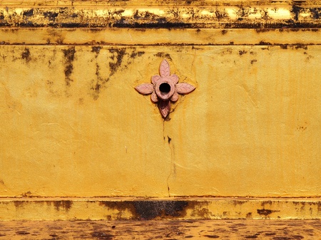 Walls of Wat Mahathat.の写真素材