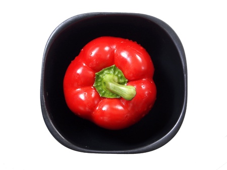 Red Tomato  in a bowl.の写真素材