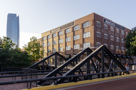 Oklahoma City, USA - October 25th, 2023: Academy of Contemporary Music, School of Rock, ACM and UCO in Bricktown.のeditorial素材