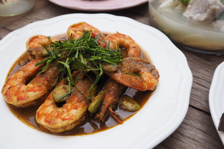 Thai foodsの写真素材