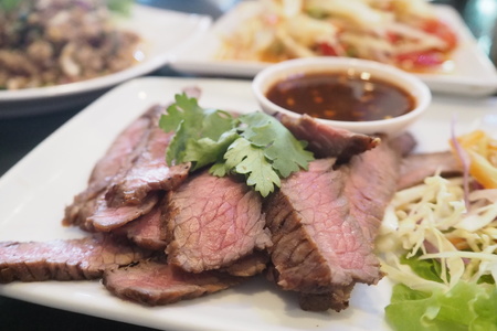 Beef steakの写真素材