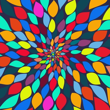 Flower abstract background vector graphic illustration designのイラスト素材