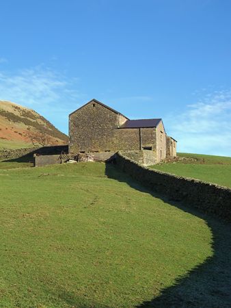 Barn near Sedberghの写真素材