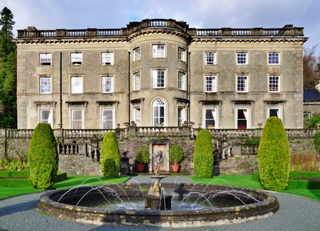 Rydal Hall, Rydal, English Lake District, UK, a historical listed building which is run by the Christian diocese of Carlisle to provide a retreat and conference centre.のeditorial素材