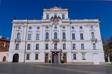 The Archbishop s Palace at Prague Castleのeditorial素材