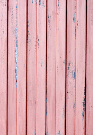 The construction site border fance dyed pink brownの写真素材