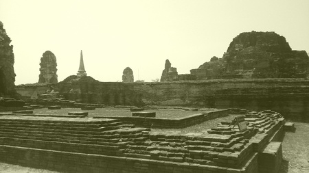Temple in Thailandの素材