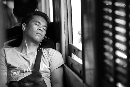 Vintage Image a manのeditorial素材