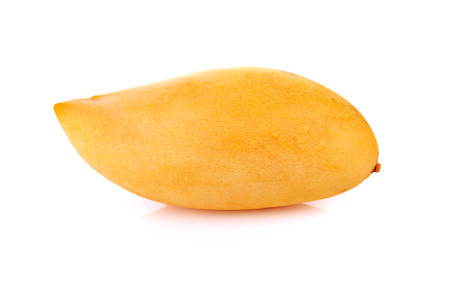 A Ripe mango isolated on white background