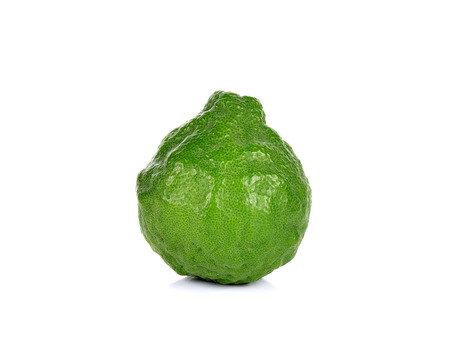 Bergamot isolated white background.の写真素材