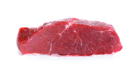 Meat isolated on the white background.の写真素材
