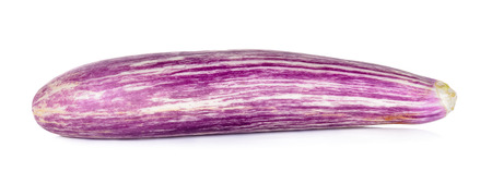 eggplant isolated on a white background .の写真素材