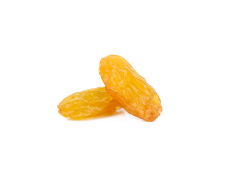 raisin isolated on the white background .の写真素材
