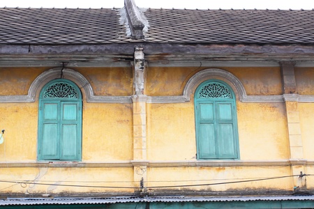 old building in bangkokの写真素材