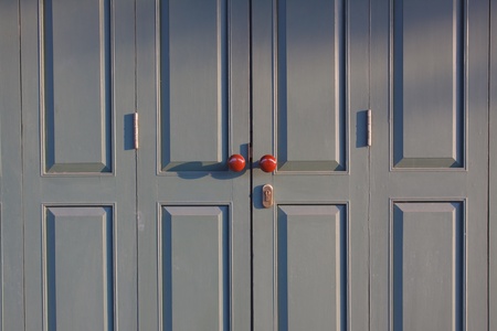 wooden door