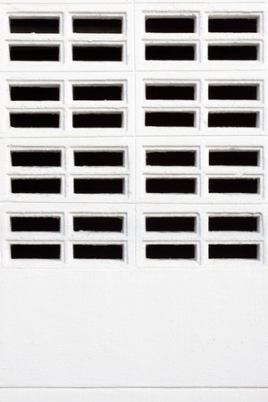 white wall and blowhole の写真素材