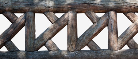 fence made from concreteの写真素材