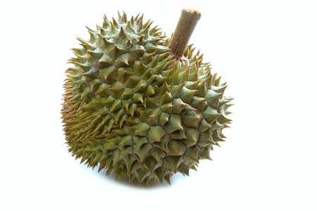 durian king of fruits in thailand studio lightの写真素材