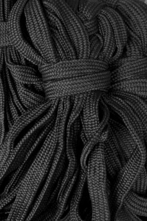 black rope fastenの写真素材